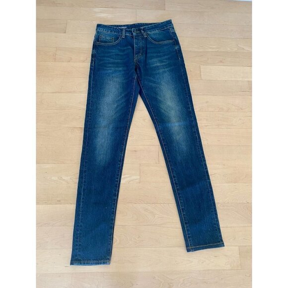 six week Residency BNWOT Dkinny "midnight desert" jeans sz 30 button fly - Picture 2 of 9